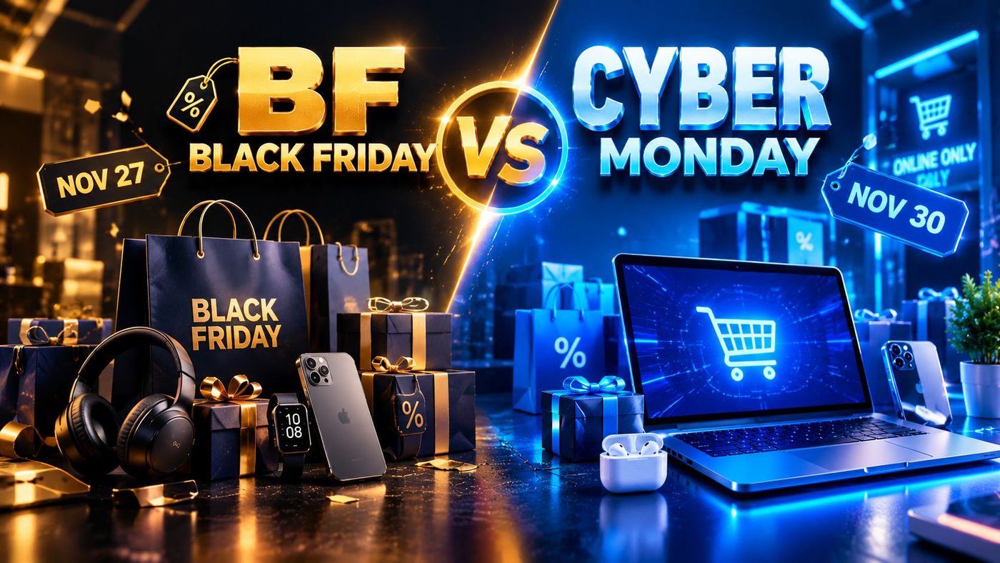 Black Friday vs Cyber Monday 2026: Which Is Better