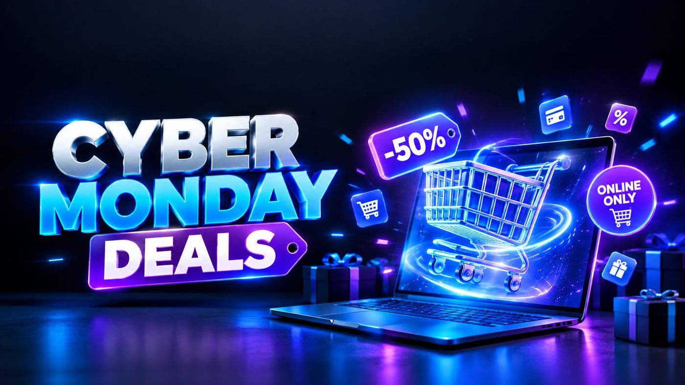 Cyber Monday 2026 online deals with tech gadgets and discounts