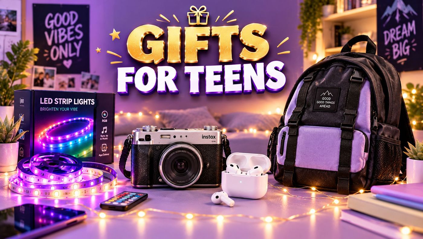 Christmas gifts for teens 2026 with trendy teen gift ideas