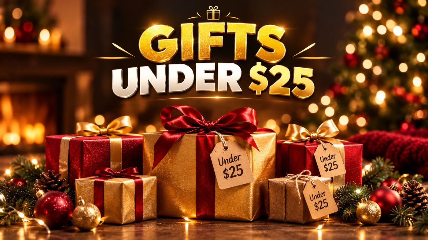 Christmas Gifts Under $25 (2026): Best Budget Ideas