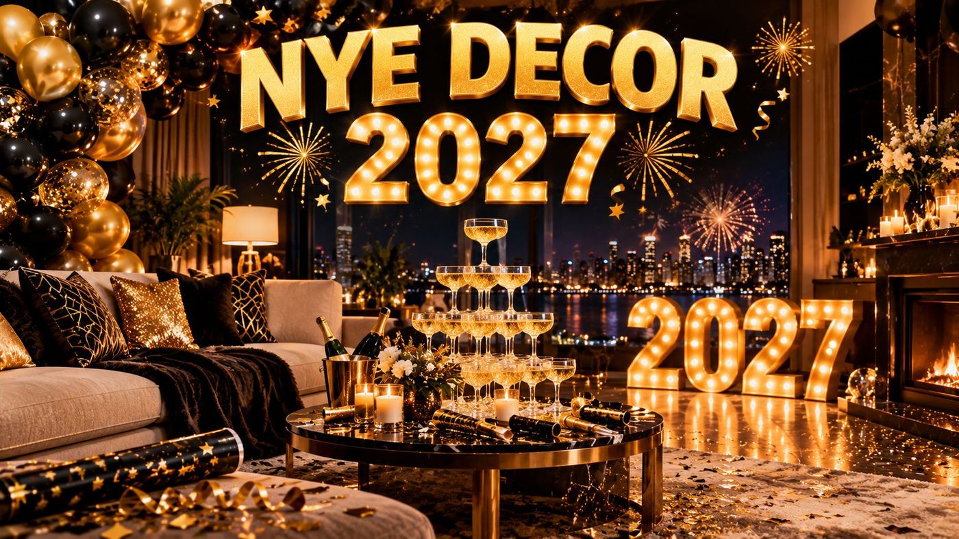 New Year's Eve Decor Ideas 2027