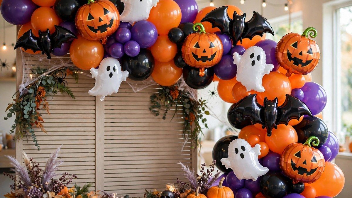 Halloween Balloon Decoration Ideas 2026: Arches & Garlands