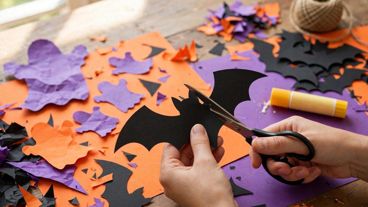 DIY Halloween Paper Decorations 2026: Bats, Ghosts & Garlands