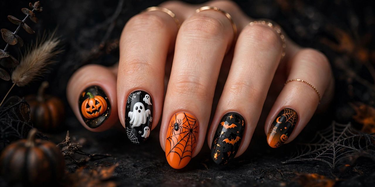 Halloween Nail Art Ideas 2026: 40 Spooky and Cute Designs to Try