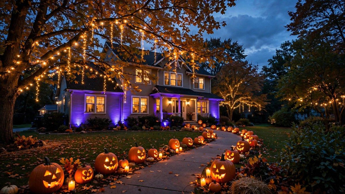 Halloween Outdoor Lighting Ideas 2026: Yard Glow-Ups