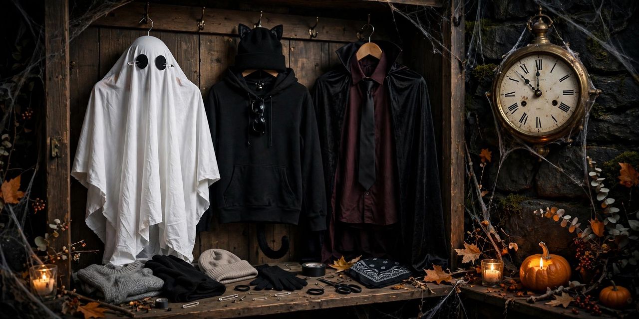 Last-Minute Halloween Costumes: Easy DIY 2026