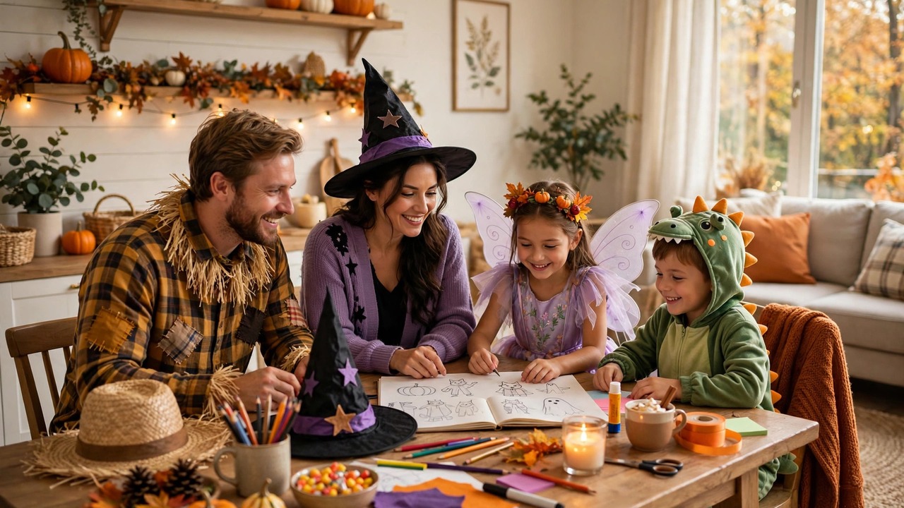 Halloween Costumes Planning for Family