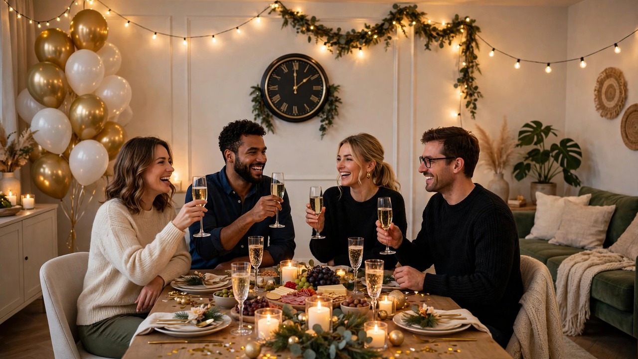 New Year Party Planning at Home