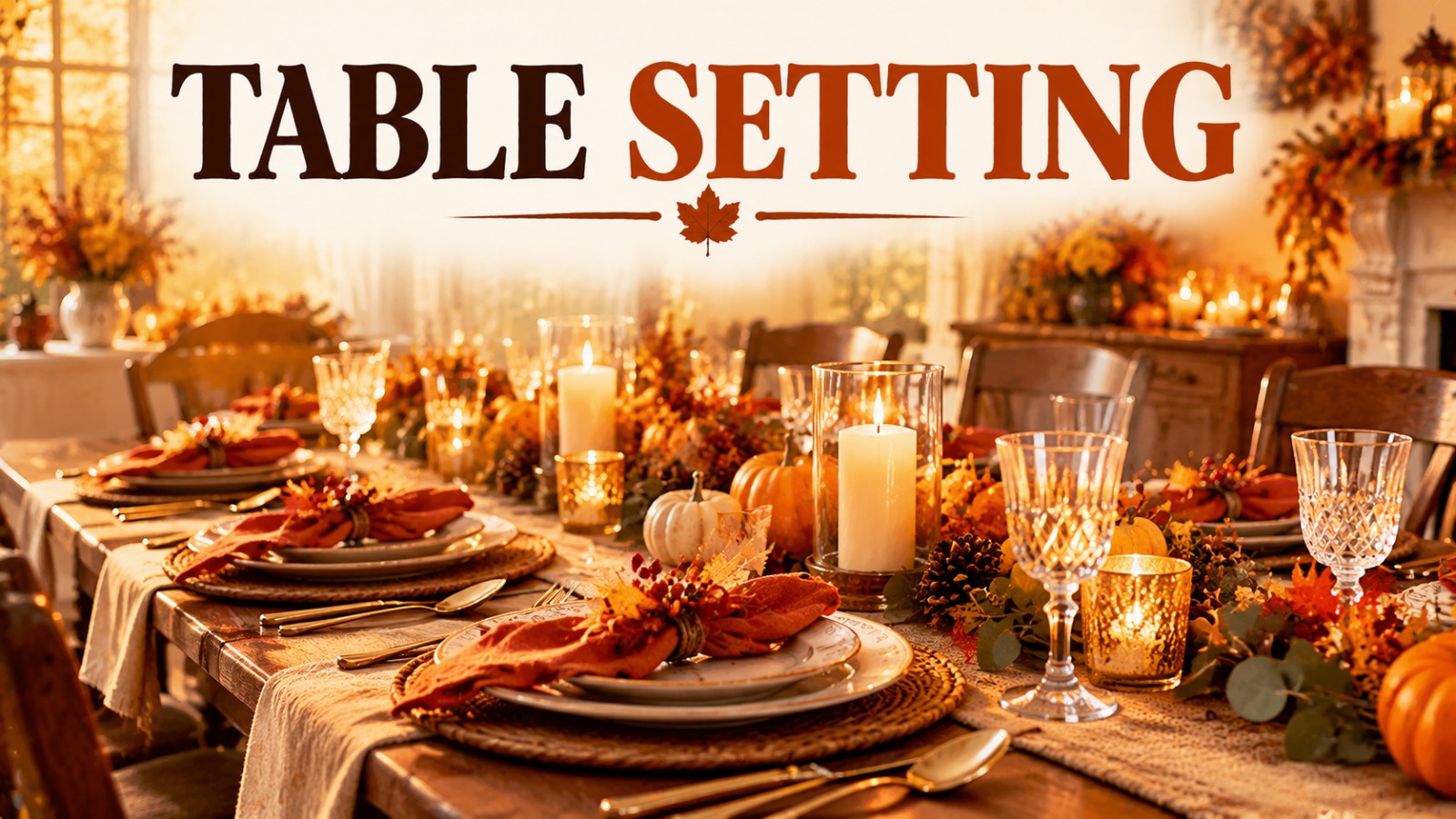 Thanksgiving Table Setting Guide 2026: Simple, Warm & Welcoming