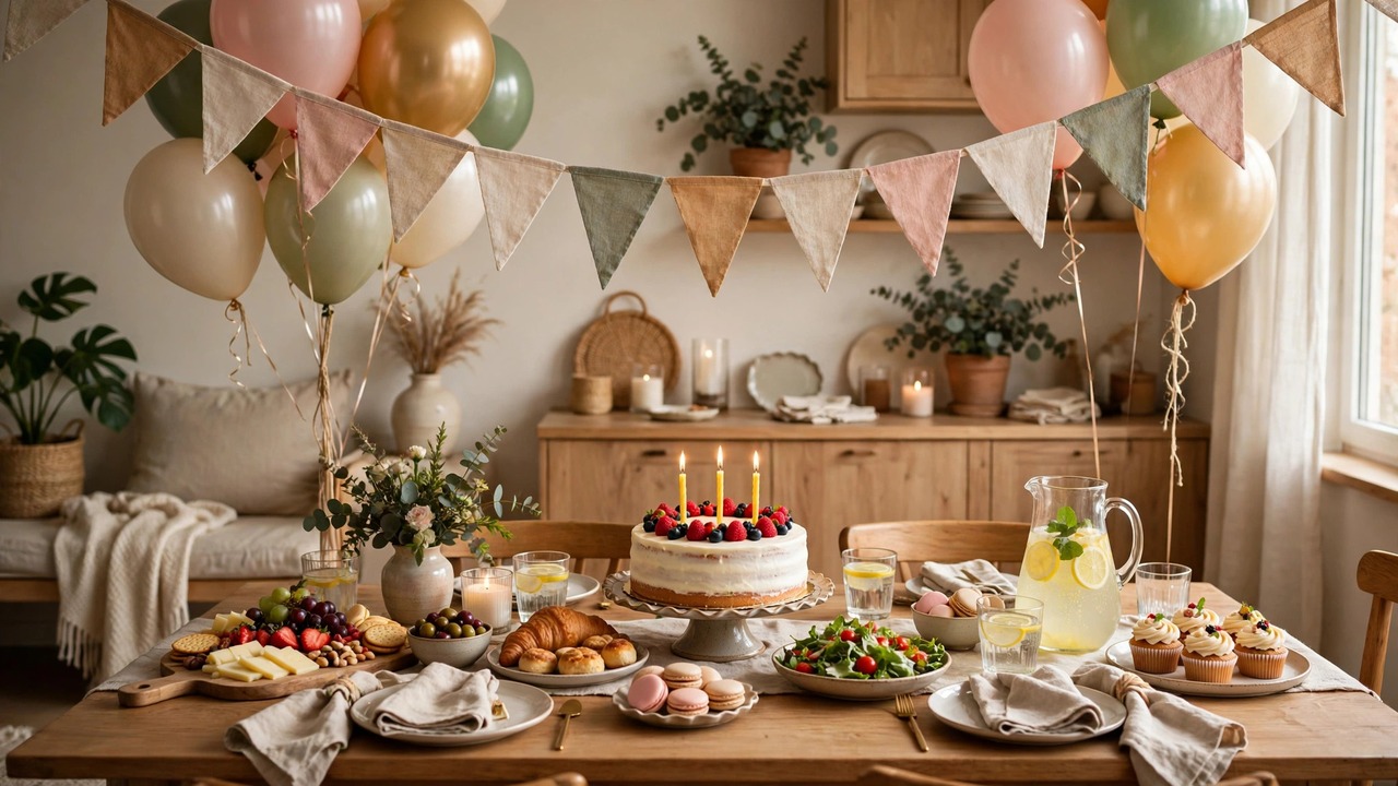 Birthday Party Planning at Home